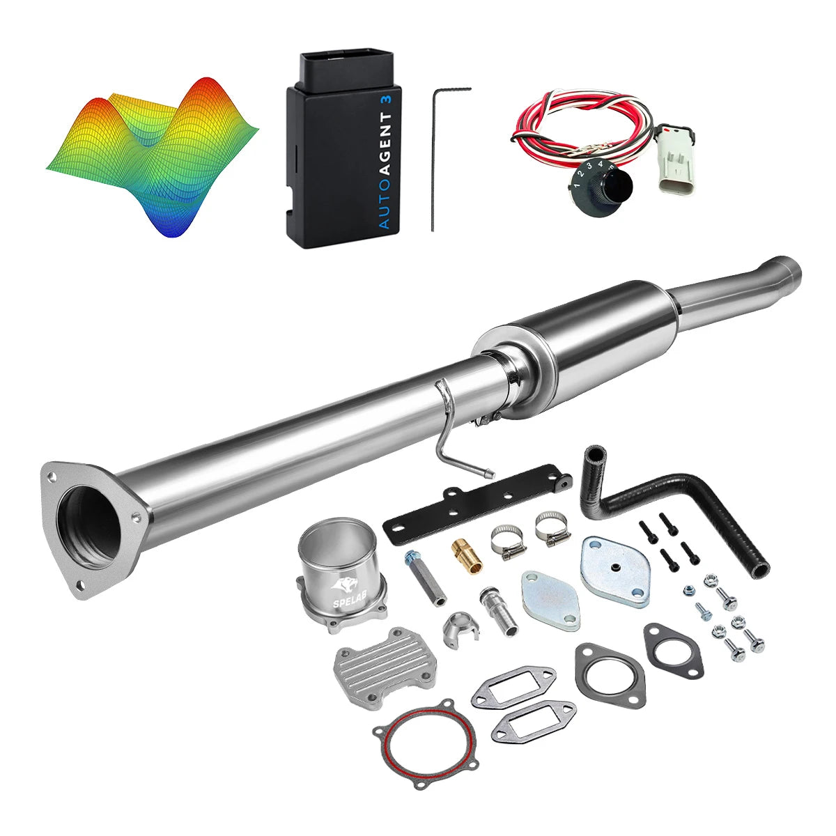 EZ LYNK Auto Agent 3 DPF/EGR All-in-One Delete Kit for 2013-2018 Dodge Ram 6.7L Diesel 2500 3500