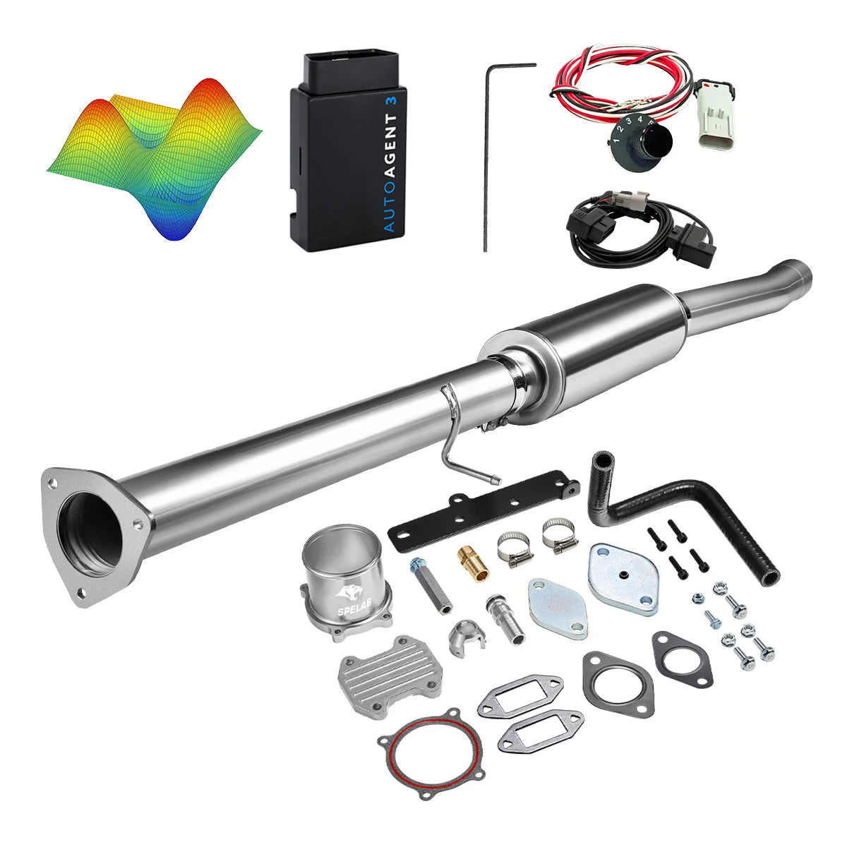 EZ LYNK Auto Agent 3 DPF/EGR All-in-One Delete Kit for 2013-2018 Dodge Ram 6.7L Diesel 2500 3500