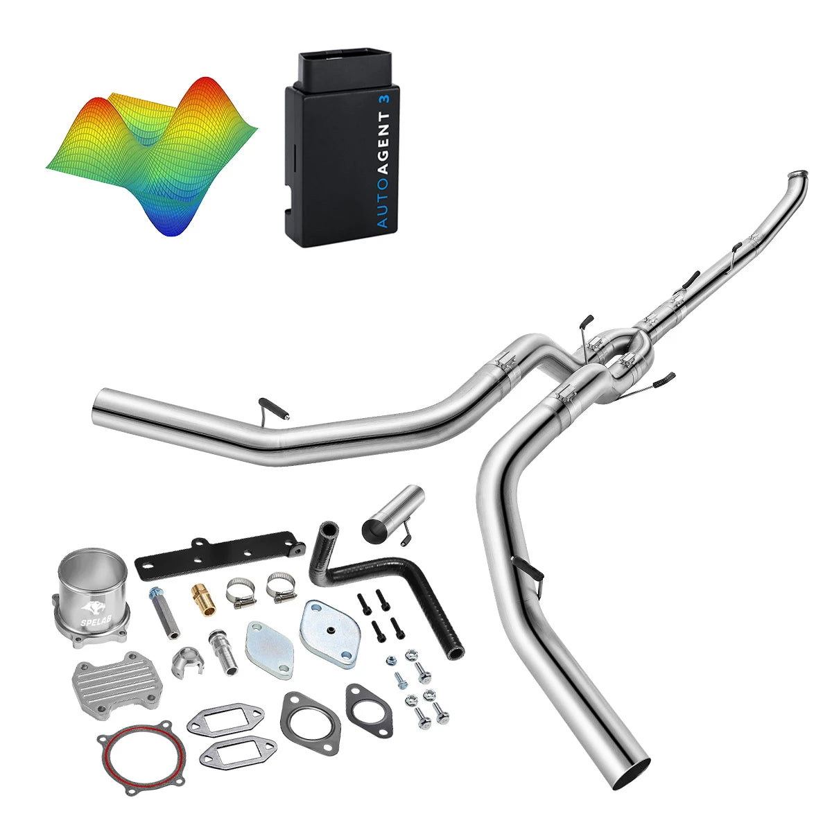 EZ LYNK Auto Agent 3 DPF/EGR All-in-One Delete Kit for 2013-2018 Dodge Ram 6.7L Diesel 2500 3500