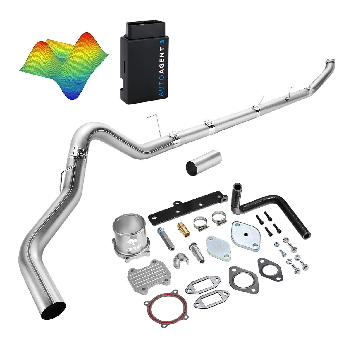 EZ LYNK Auto Agent 3 DPF/EGR All-in-One Delete Kit for 2013-2018 Dodge Ram 6.7L Diesel 2500 3500