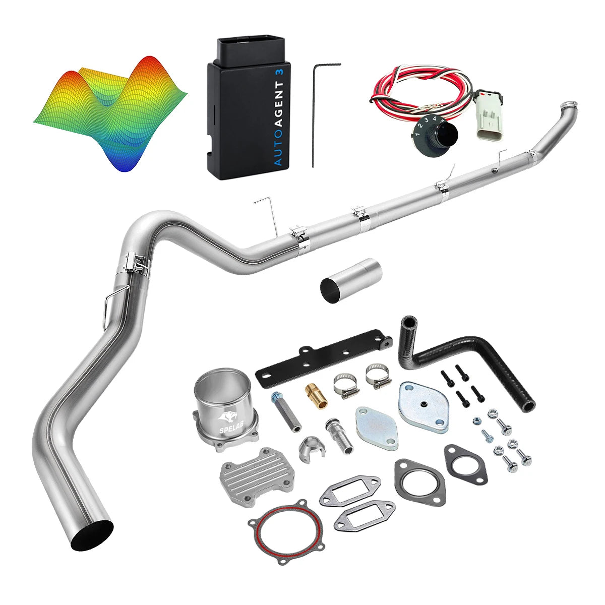 EZ LYNK Auto Agent 3 DPF/EGR All-in-One Delete Kit for 2013-2018 Dodge Ram 6.7L Diesel 2500 3500
