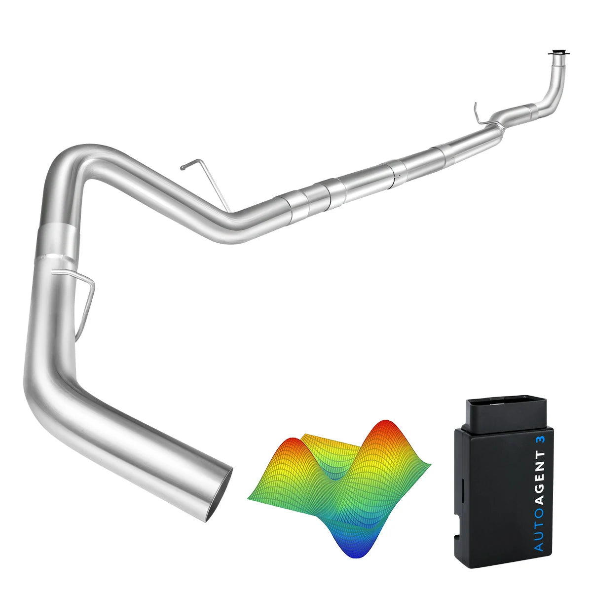EZ LYNK Auto Agent 3 DPF/EGR All-in-One Delete Kit for 2017-2023 6.6L Duramax L5P 2500HD 3500HD
