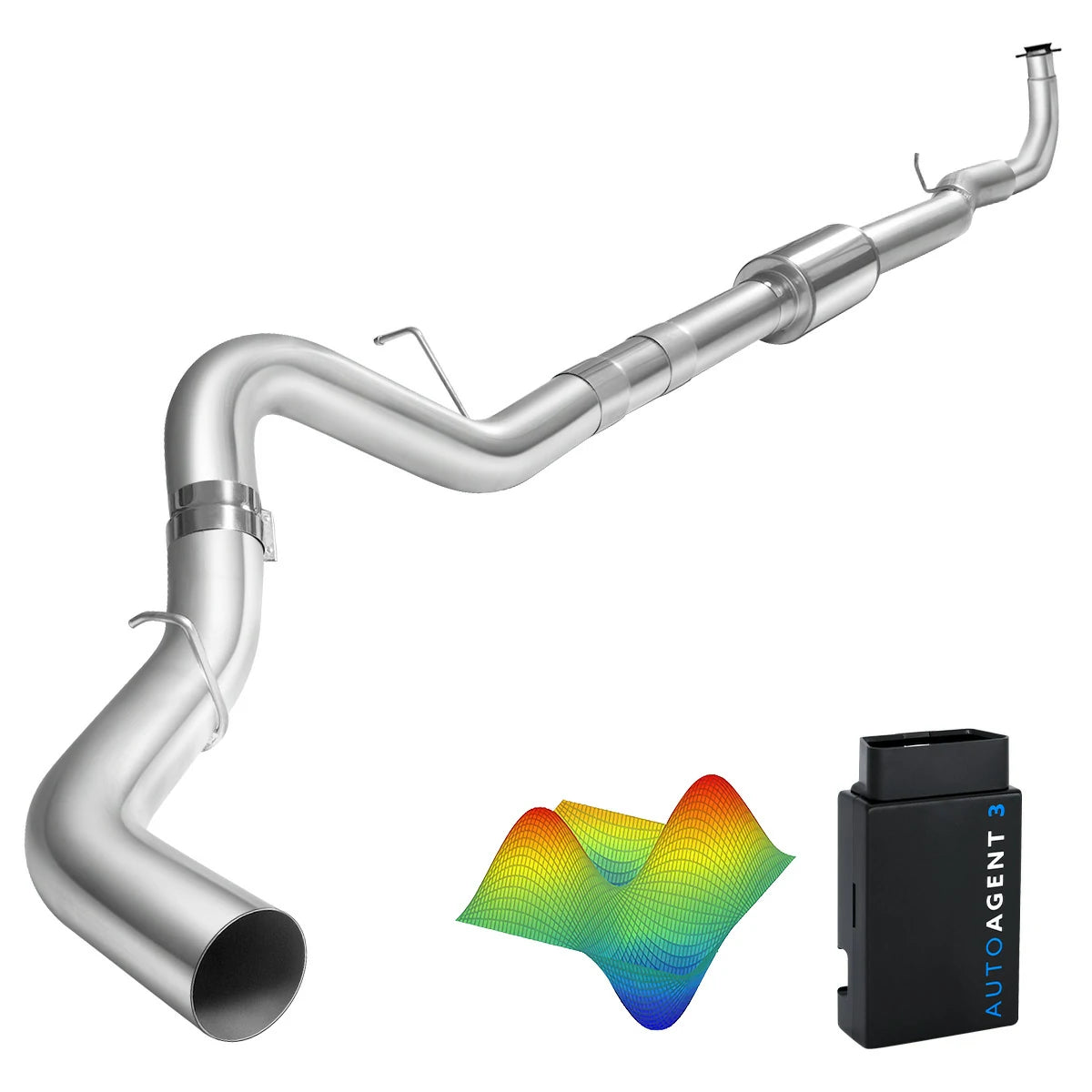 EZ LYNK Auto Agent 3 DPF/EGR All-in-One Delete Kit for 2017-2023 6.6L Duramax L5P 2500HD 3500HD