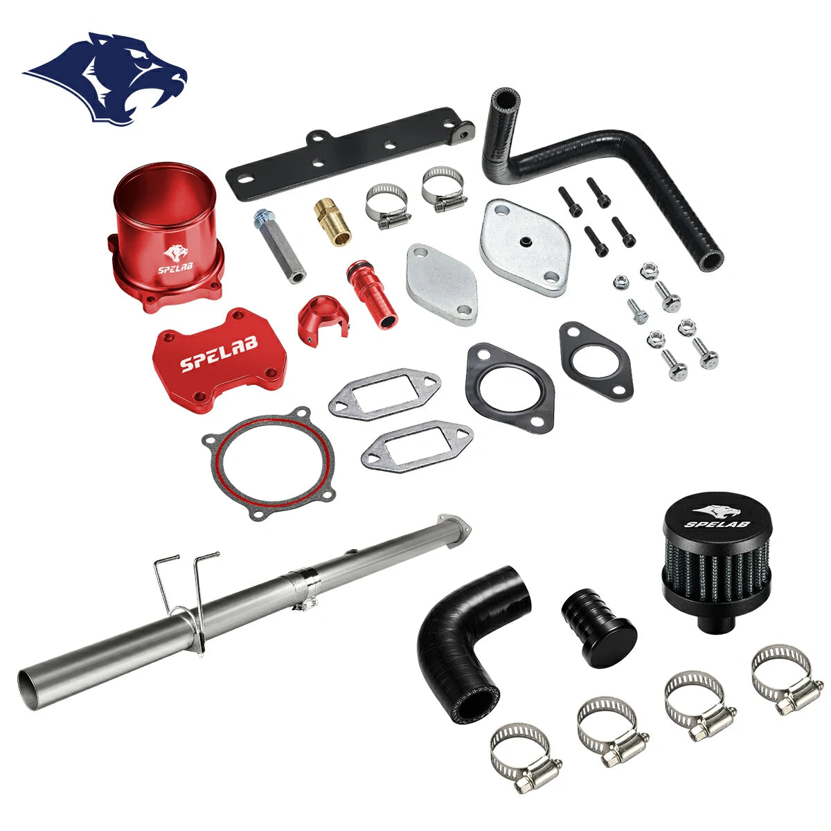 EGR/DPF/CCV/DEF Delete for 2013-2018 Dodge Ram 6.7L Diesel All-in-One Kit |SPELAB
