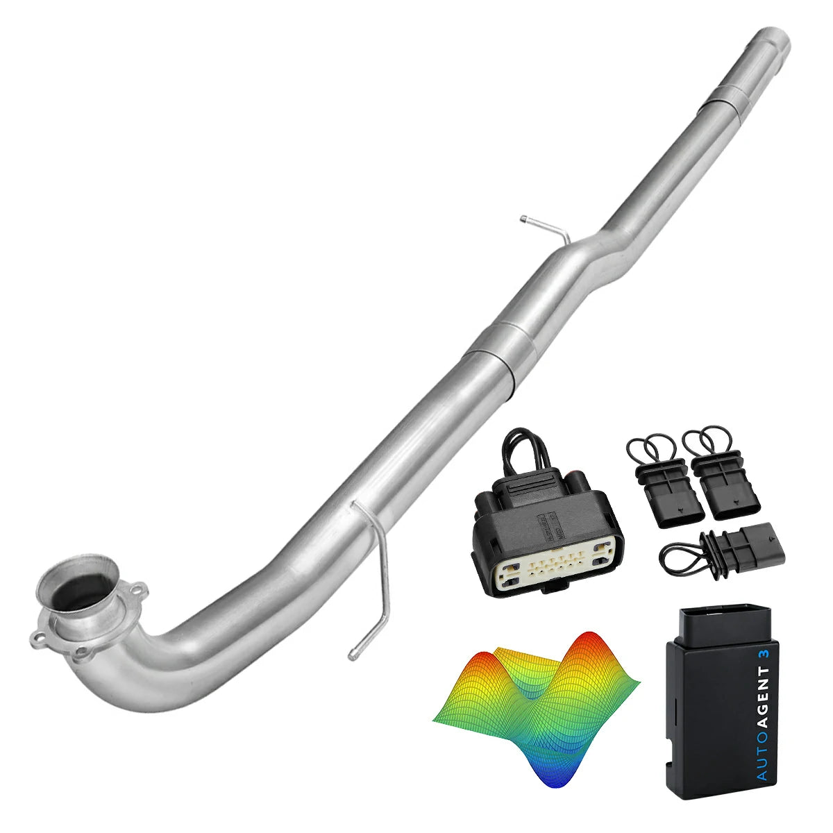 EZ LYNK Auto Agent 3 DPF/EGR All-in-One Delete Kit for 2017-2023 6.6L Duramax L5P 2500HD 3500HD