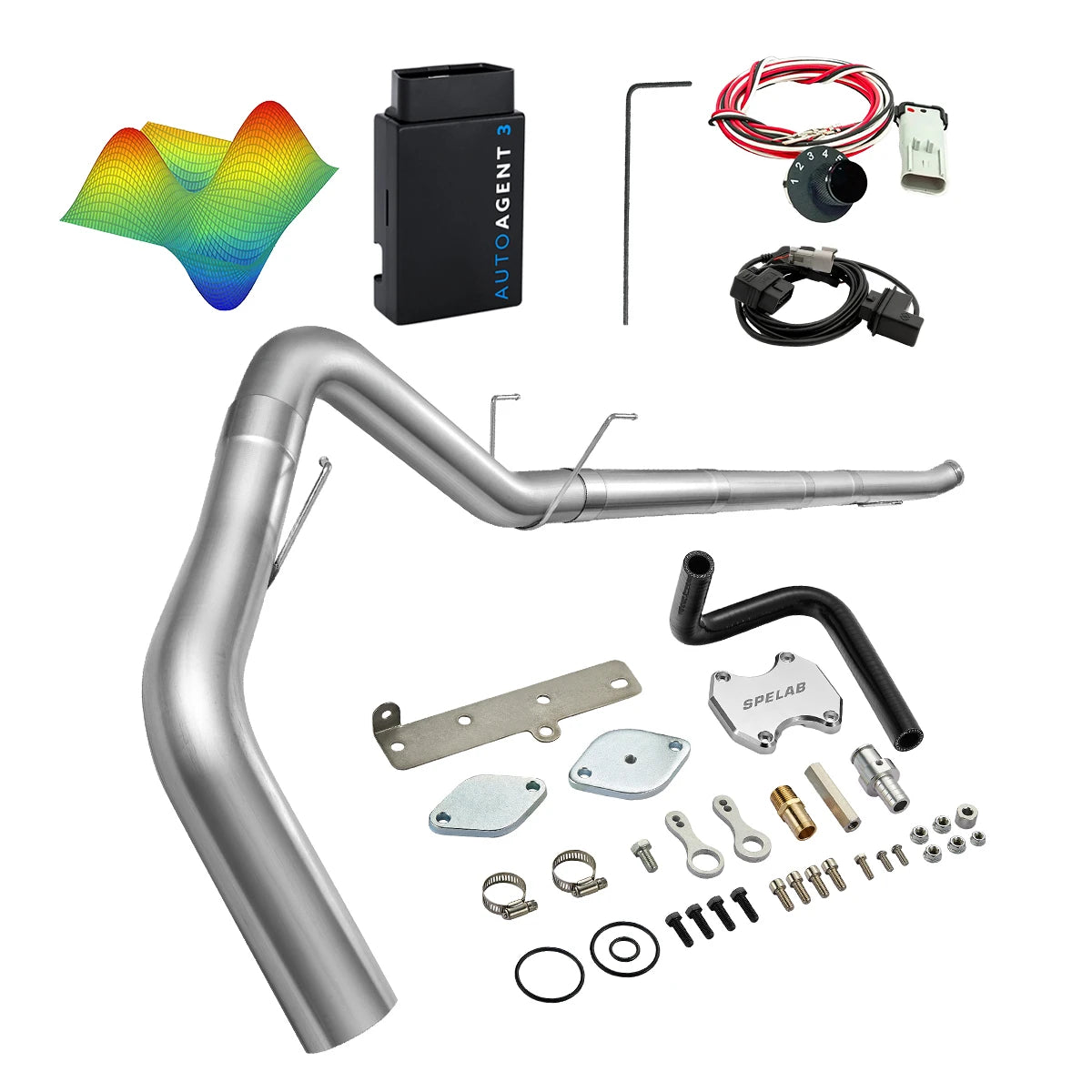 EZ LYNK Auto Agent 3 DPF/EGR All-in-One Delete Kit for 2019-2021 Dodge Ram 6.7L Diesel 2500 3500