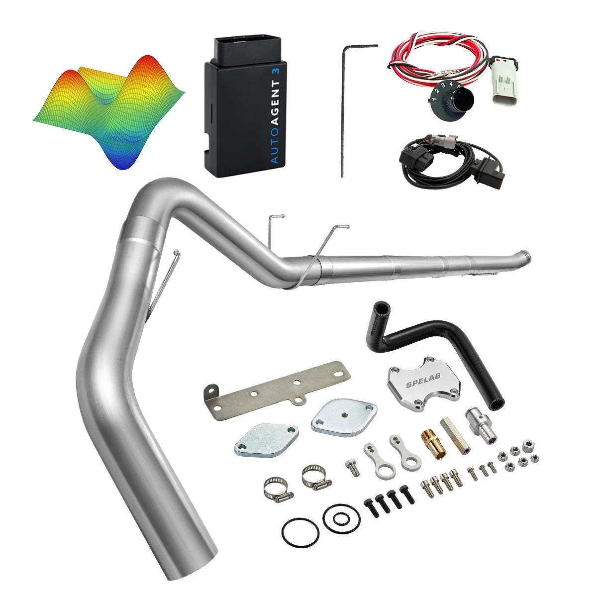 EZ LYNK Auto Agent 3 DPF/EGR All-in-One Delete Kit for 2019-2021 Dodge Ram 6.7L Diesel 2500 3500