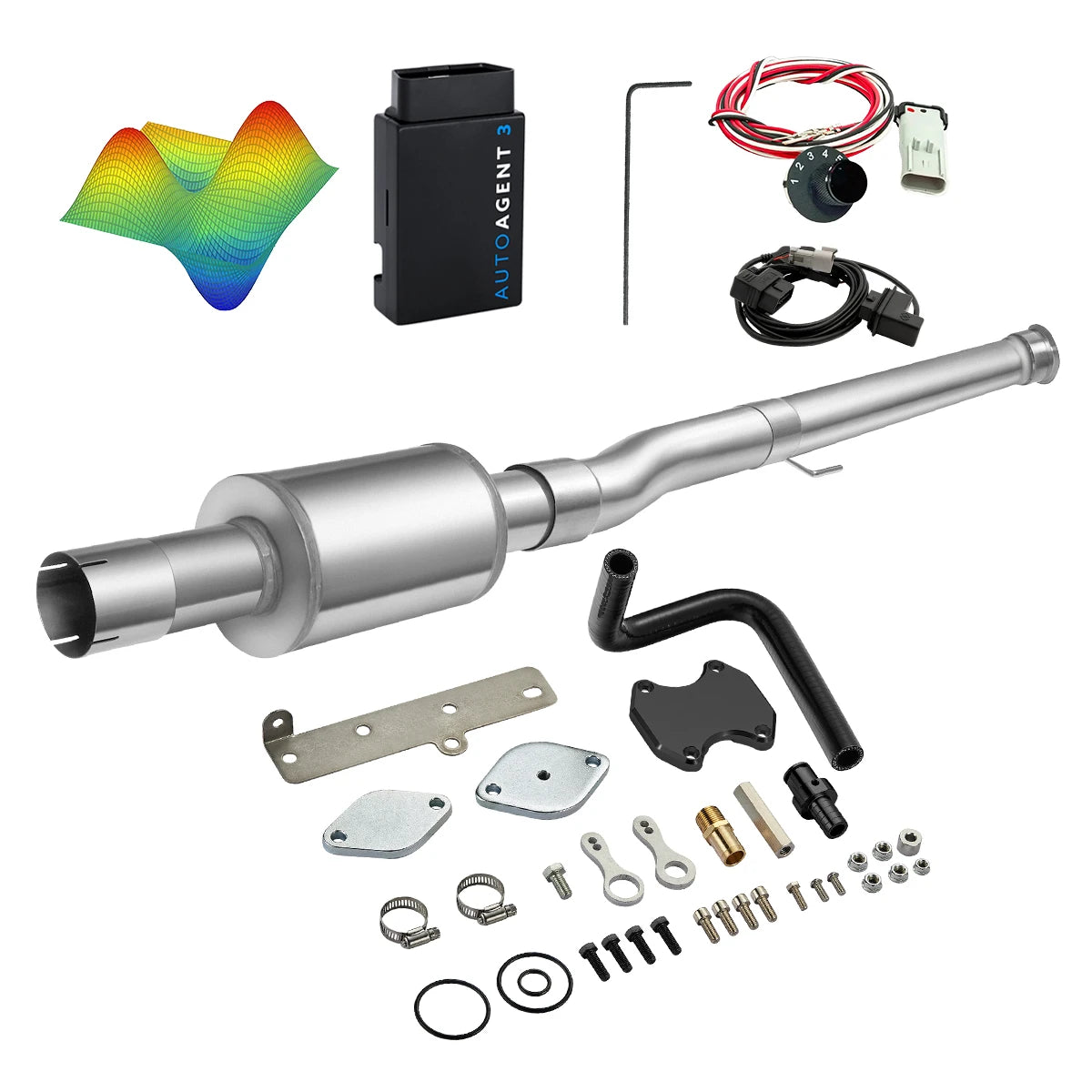 EZ LYNK Auto Agent 3 DPF/EGR All-in-One Delete Kit for 2019-2021 Dodge Ram 6.7L Diesel 2500 3500