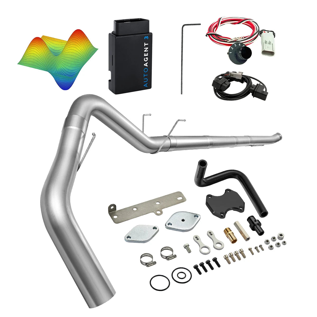 EZ LYNK Auto Agent 3 DPF/EGR All-in-One Delete Kit for 2019-2021 Dodge Ram 6.7L Diesel 2500 3500
