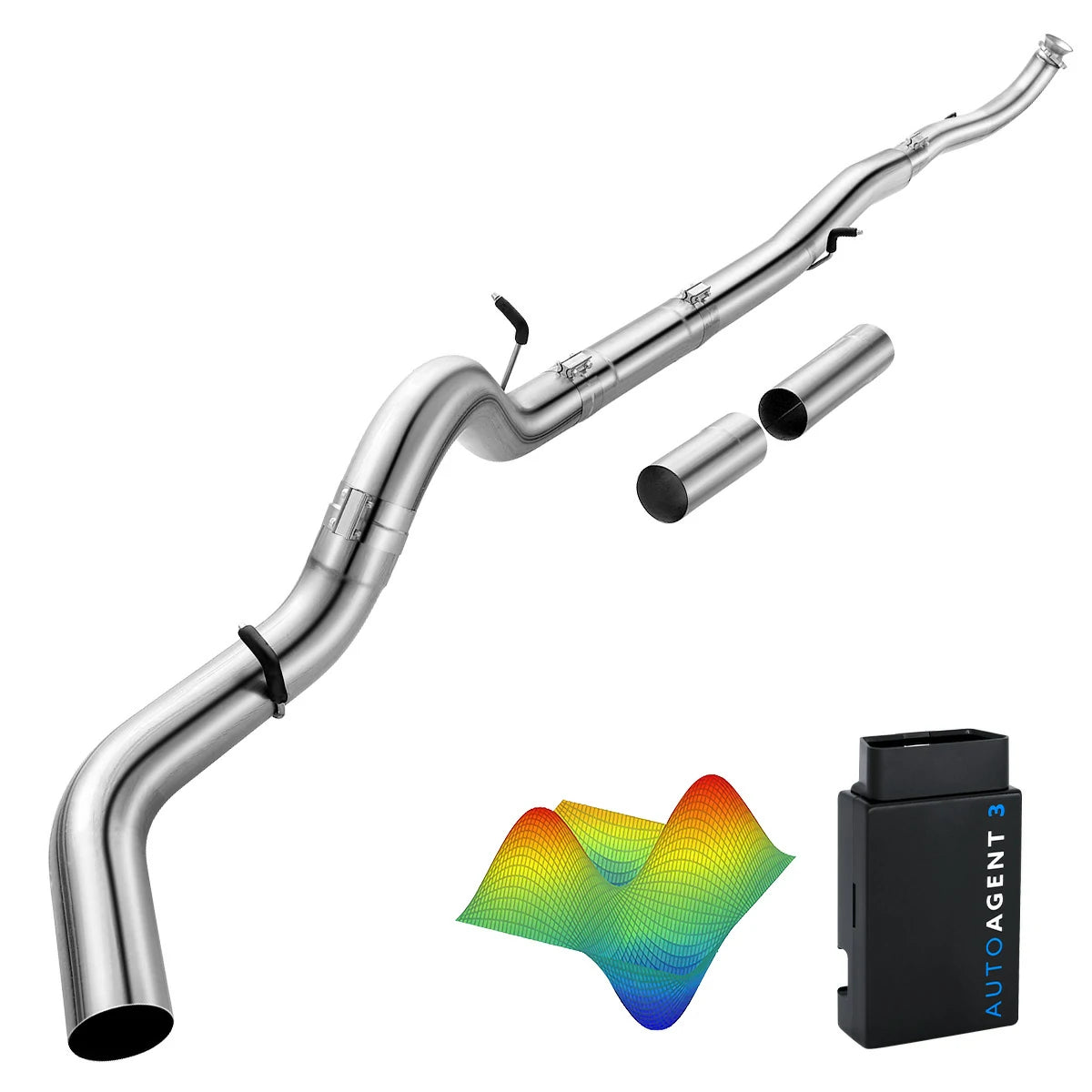 EZ LYNK Auto Agent 3 DPF/EGR All-in-One Delete Kit for 2017-2023 6.6L Duramax L5P 2500HD 3500HD