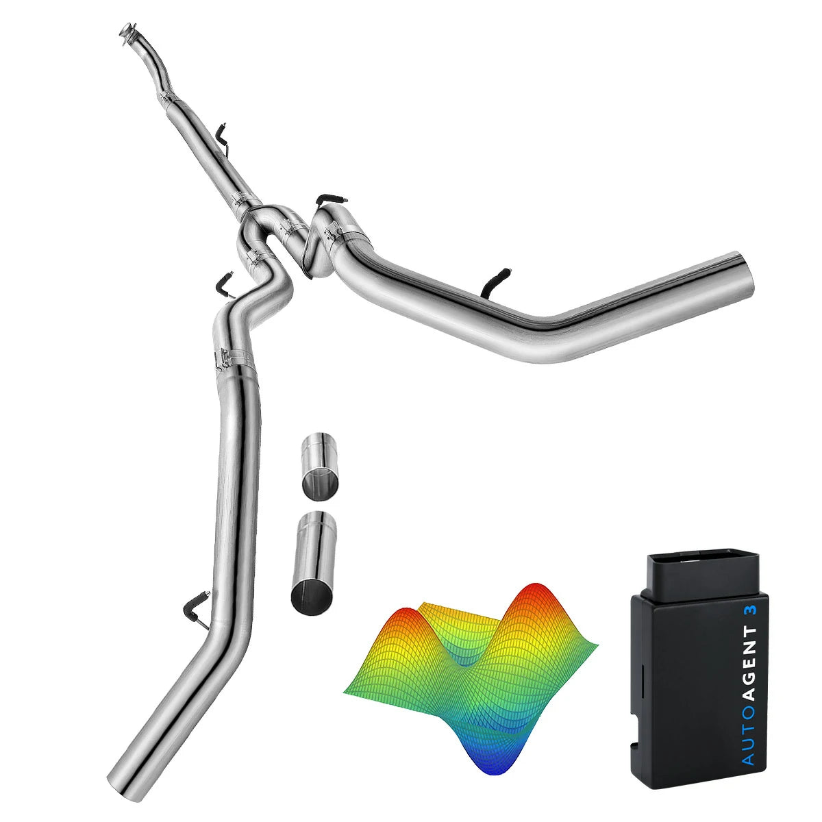 EZ LYNK Auto Agent 3 DPF/EGR All-in-One Delete Kit for 2017-2023 6.6L Duramax L5P 2500HD 3500HD