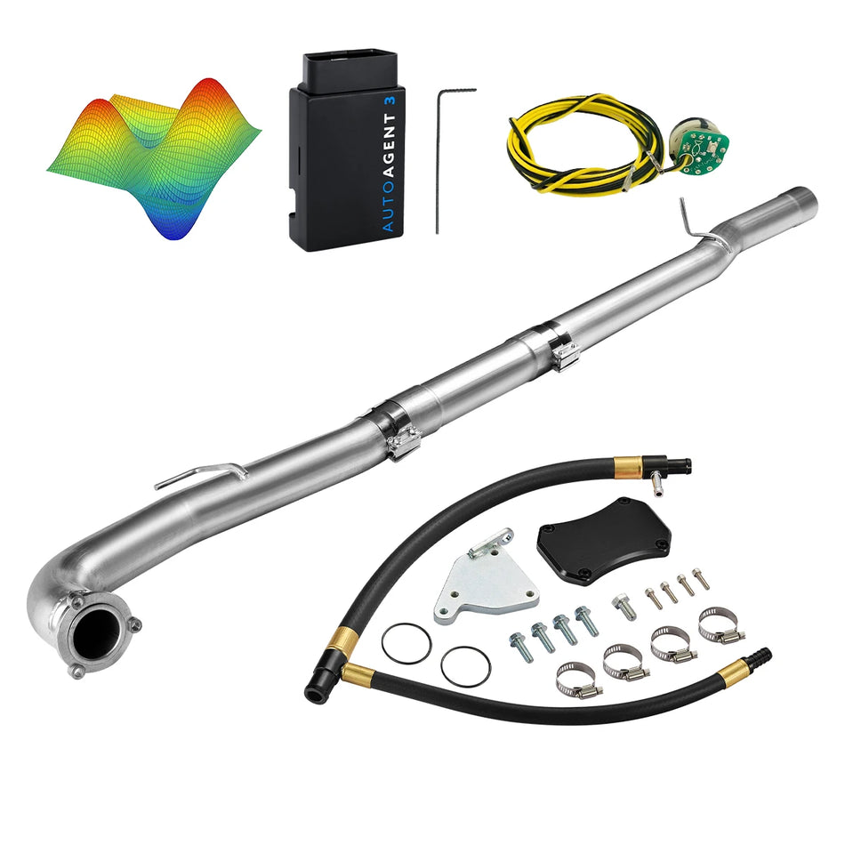 EZ LYNK Auto Agent 3 DPF/EGR All-in-One Delete Kit for 2011-2016 6.6L Duramax LML