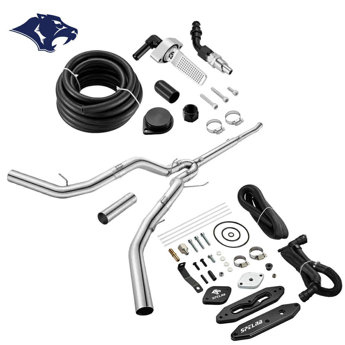 DPF/DEF/EGR/Gen-2 CCV All-in-One Delete Kit for 2011-2019 Ford F250 F350 F450 6.7 Powerstroke