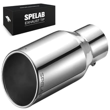 Load image into Gallery viewer, Exhaust Tip 4 &quot; In &amp; 5&quot; In, 6&quot;/7&quot;/8&quot; Out, 18&quot; Length T304 | SPELAB