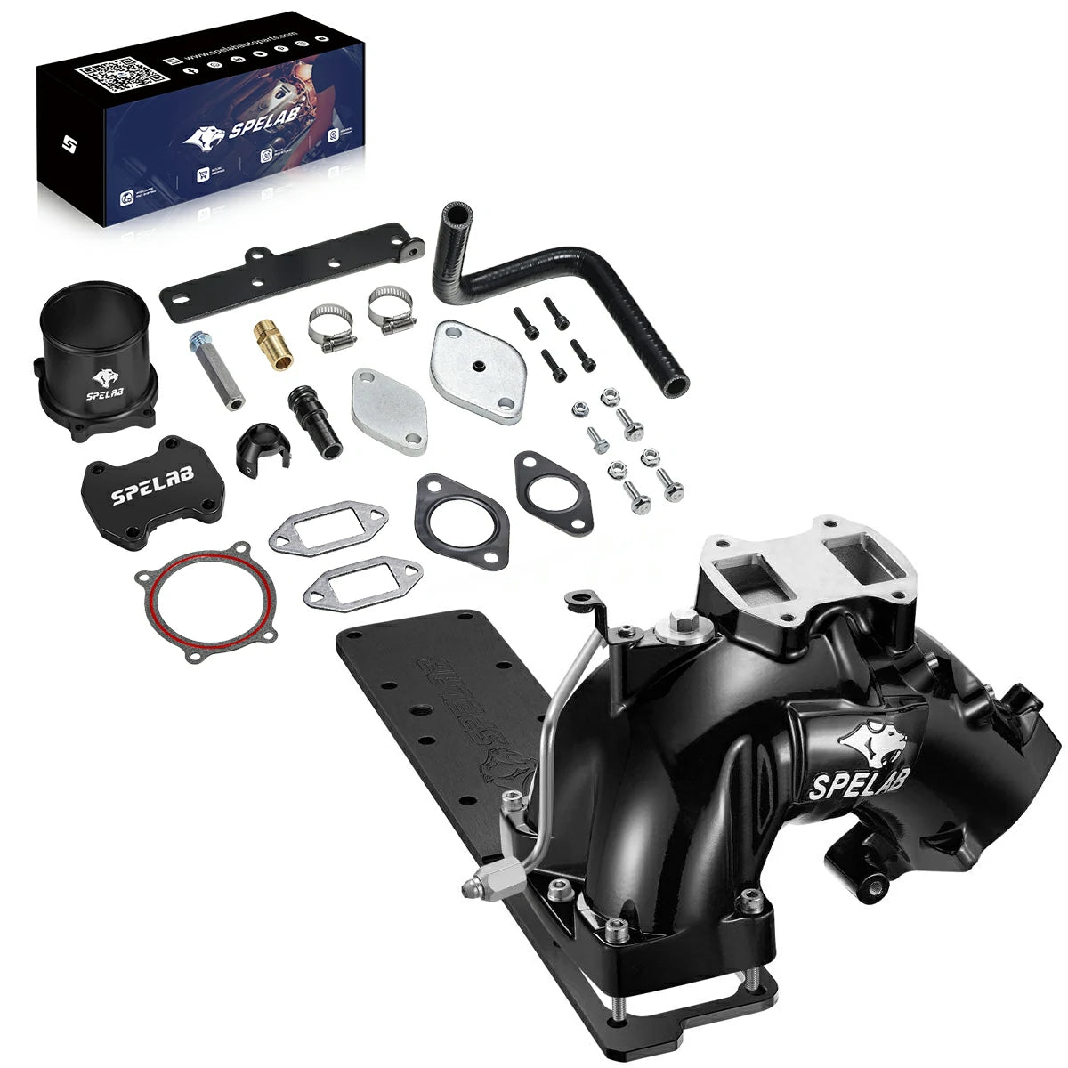 SPELAB for 13-18 Dodge Ram 6.7L Diesel EGR Plate Cooler & Throttle Valve Delete Kit