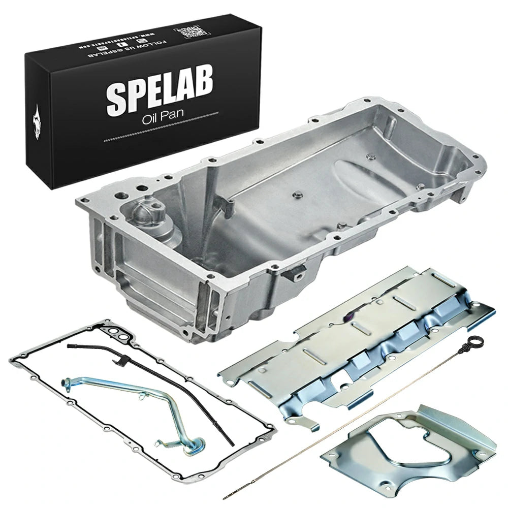 Fit 1955-1995 RWD V8 GM car or truck,LS Swap Muscle Car Oil Pan|SPELAB