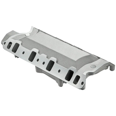 Ford Small Block Carbureted Polished Dual Plane Air Gap Intake Manifold (Aluminum)--4026S| SPELAB