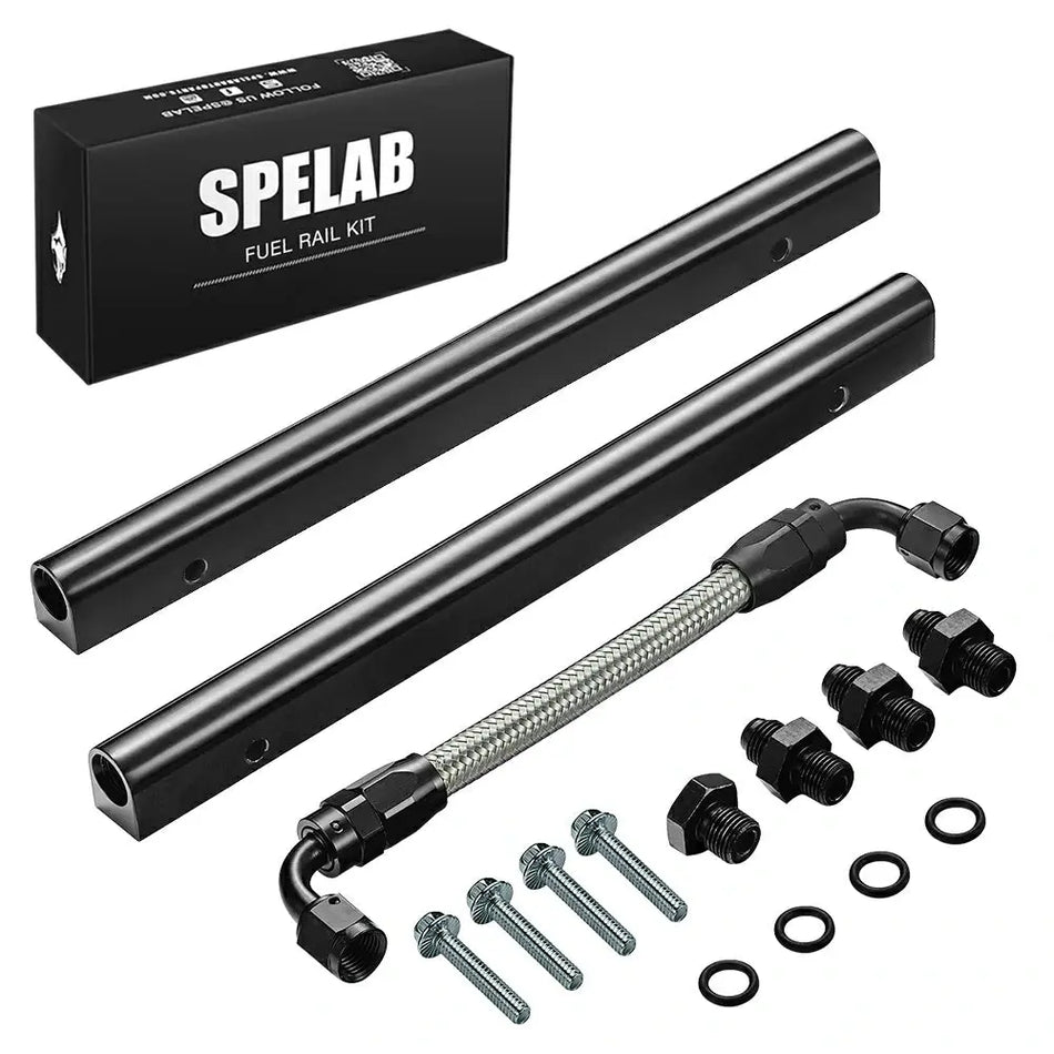 Sbf Fuel Rails High-Flow Billet Aluminum Fuel Rail Kits & AN Fittings – SPELAB