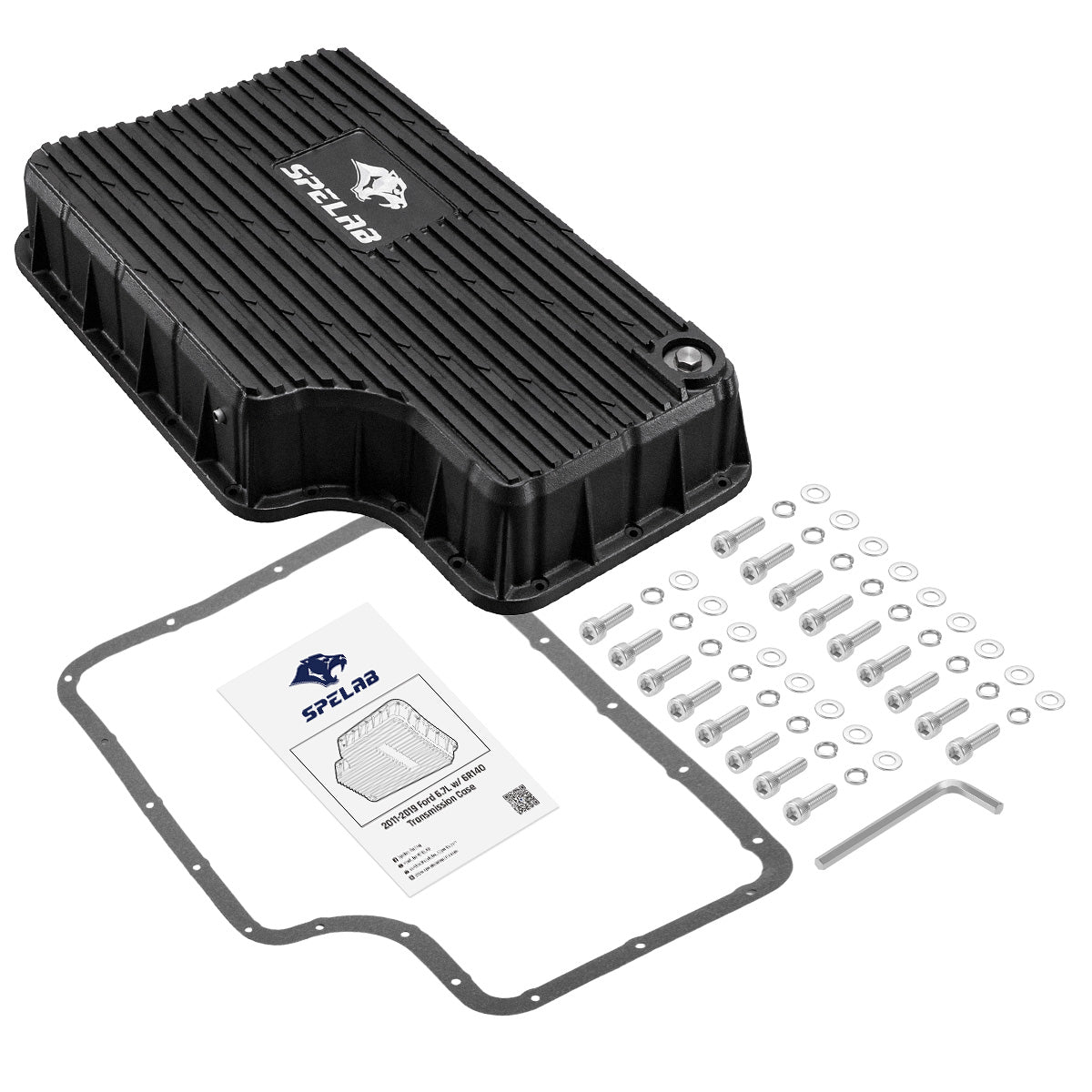 6R140 Transmission Pan for 2011-2019 Ford 6.7L Powerstroke F250 F350 F450 |SPELAB