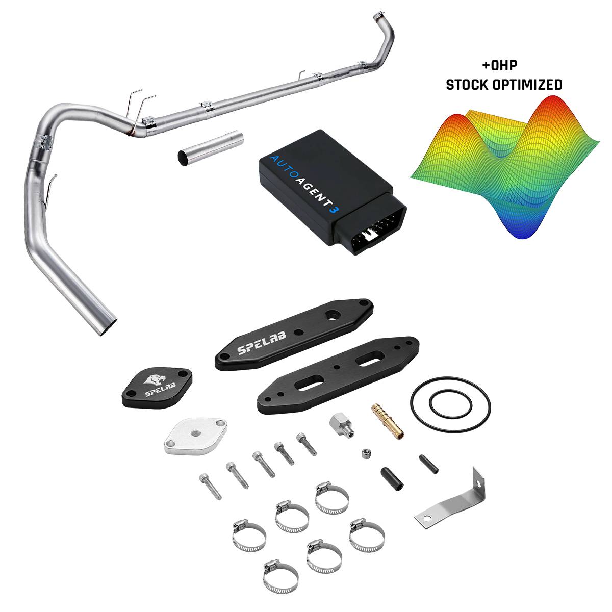 DPF/DEF/EGR Delete for 2020-2024 Ford 6.7L Powerstroke F250 F350 F450 All-in-One Kit