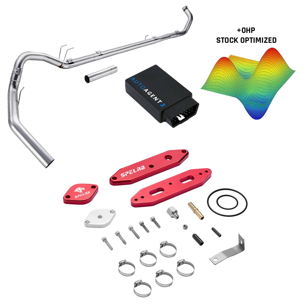 DPF/DEF/EGR Delete for 2020-2024 Ford 6.7L Powerstroke F250 F350 F450 All-in-One Kit