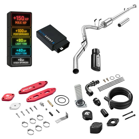 DPF/DEF/EGR/CCV Delete for 2020-2025 Ford 6.7L Powerstroke F250 F350 F450 All-in-One Kit
