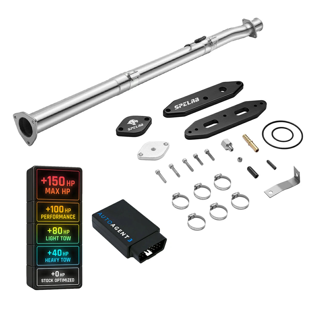 DPF/DEF/EGR Delete for 2020-2024 Ford 6.7L Powerstroke F250 F350 F450 All-in-One Kit