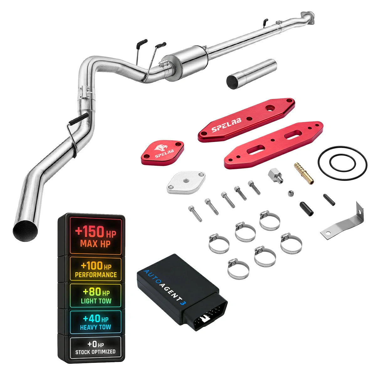 DPF/DEF/EGR Delete for 2020-2024 Ford 6.7L Powerstroke F250 F350 F450 All-in-One Kit