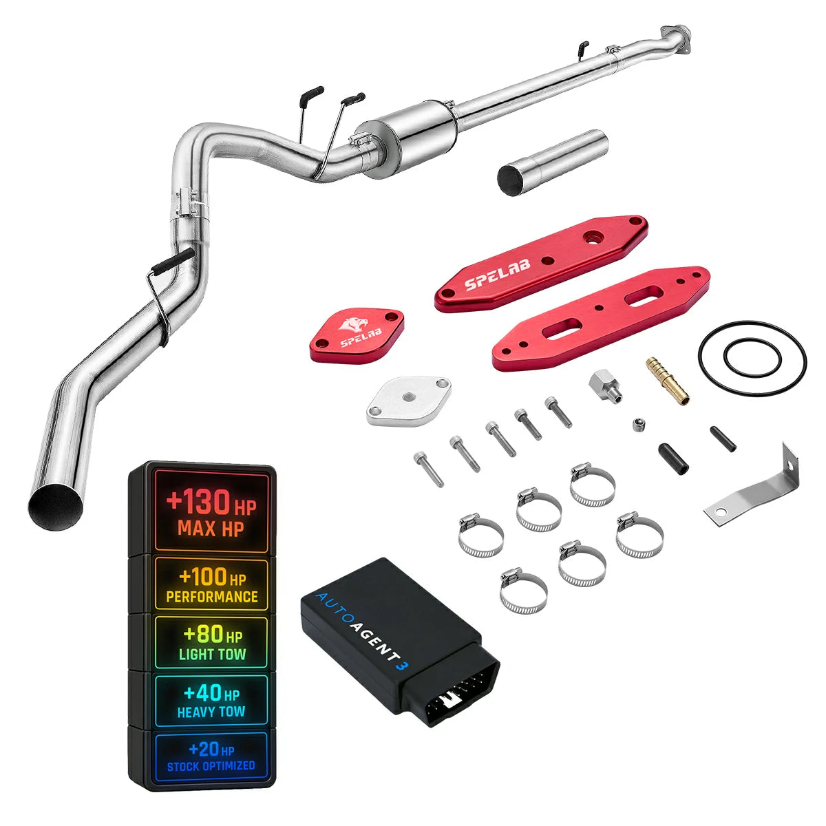 DPF/DEF/EGR Delete for 2020-2024 Ford 6.7L Powerstroke F250 F350 F450 All-in-One Kit