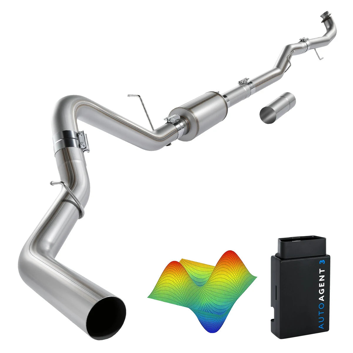 EZ LYNK Auto Agent 3 DPF/EGR All-in-One Delete Kit for 2017-2023 6.6L Duramax L5P 2500HD 3500HD