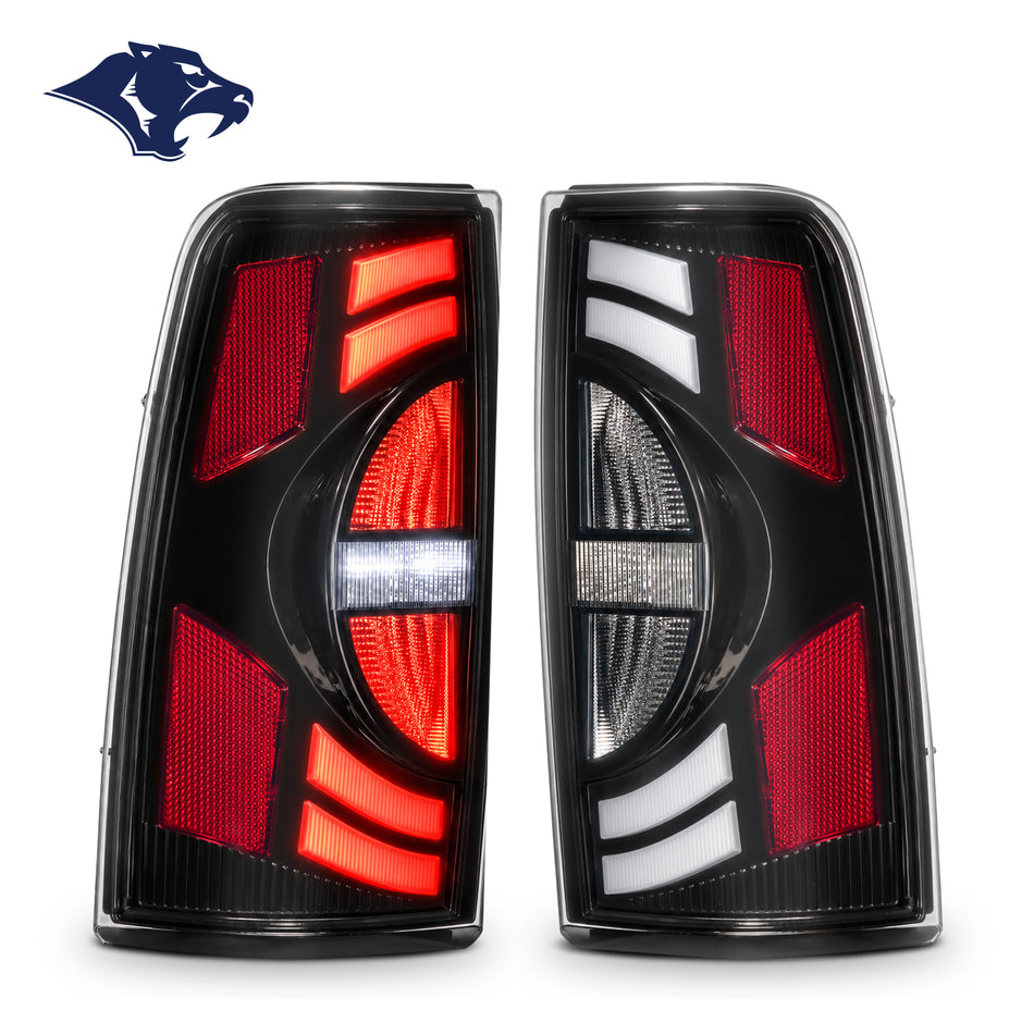 LED Tail Light Assembly Pair For 1999-2007 Duramax Chevy Silverado & GMC Sierra | SPELAB