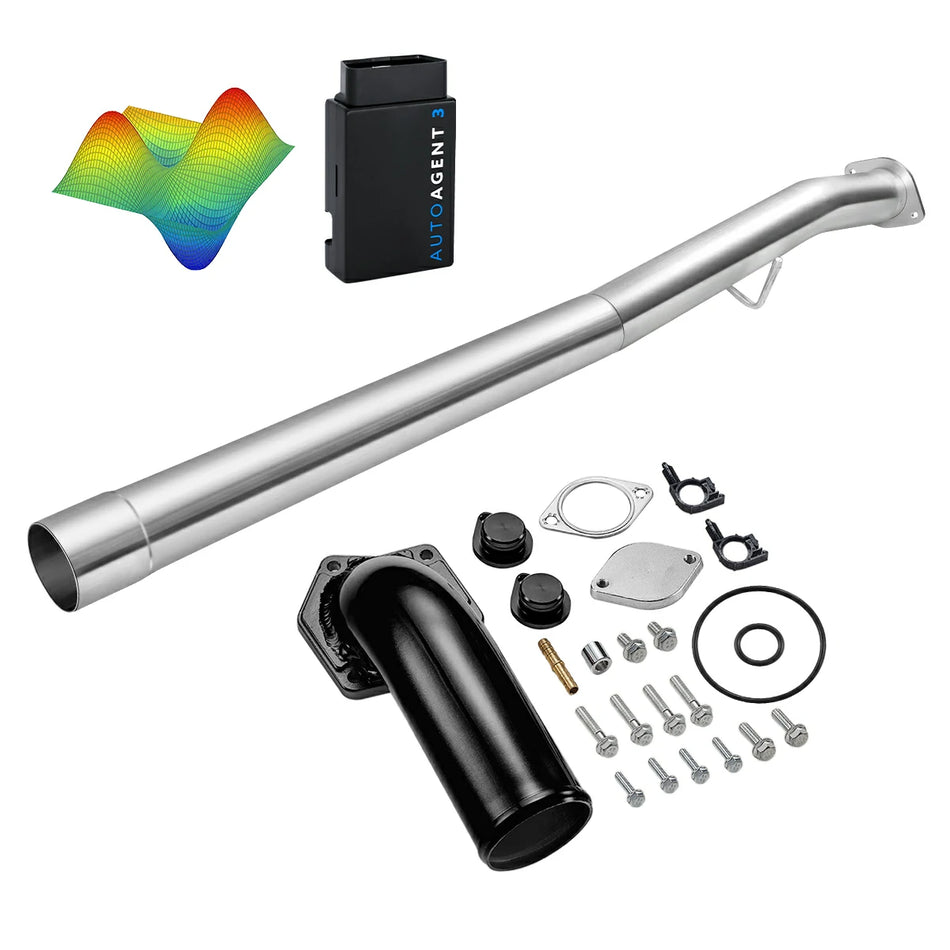 EZ LYNK Auto Agent 3 DPF/EGR All-in-One Delete Kit for 2008-2010 Ford 6.4L Powerstroke F250 F350 F450