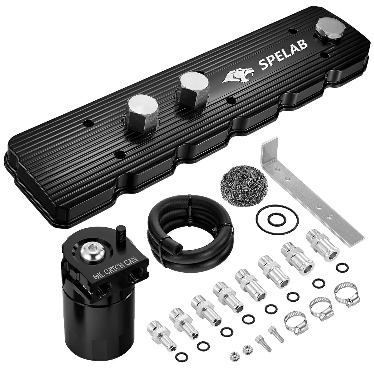 5.9/6.7 Cummins Billet/Cast Valve Cover for 2006-2024 Dodge Ram 2500/3500 Aluminum | SPELAB-2