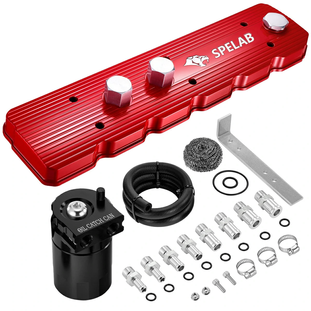 5.9/6.7 Cummins Billet/Cast Valve Cover for 2006-2024 Dodge Ram 2500/3500 Aluminum | SPELAB-1