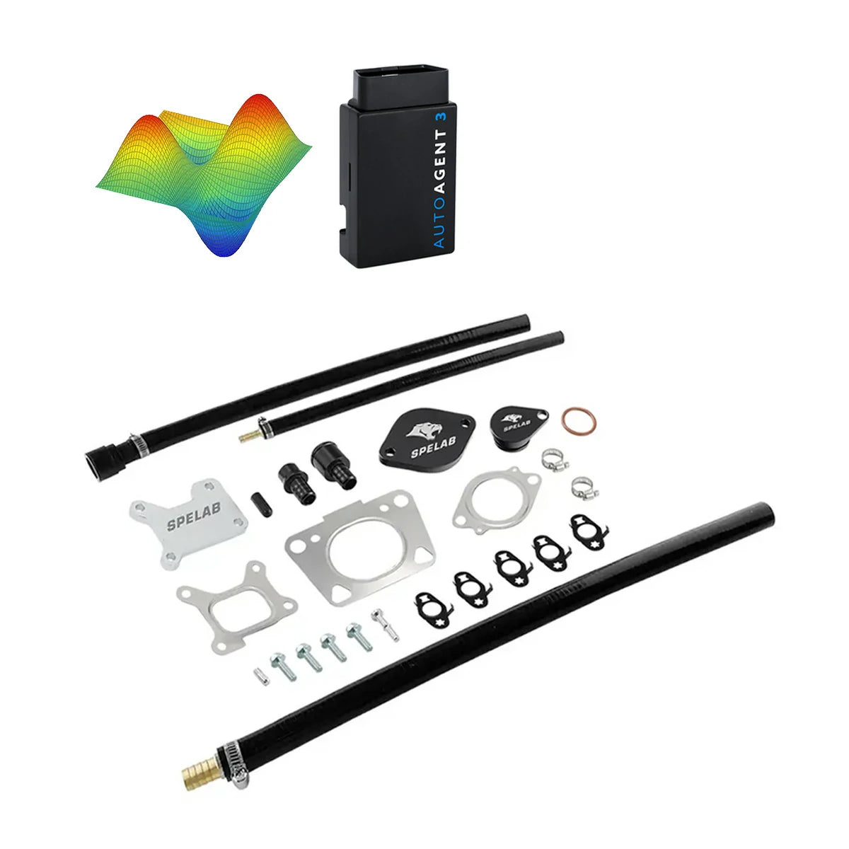 EZ LYNK Auto Agent 3 DPF/EGR All-in-One Delete Kit for 2017-2023 6.6L Duramax L5P 2500HD 3500HD