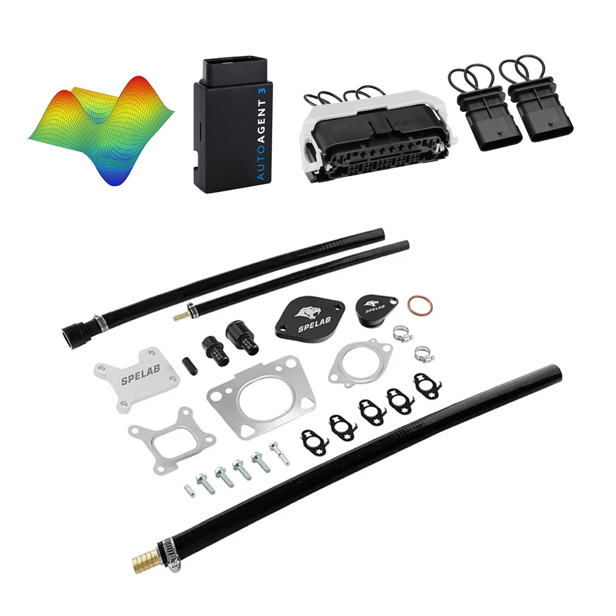 EZ LYNK Auto Agent 3 DPF/EGR All-in-One Delete Kit for 2017-2023 6.6L Duramax L5P 2500HD 3500HD