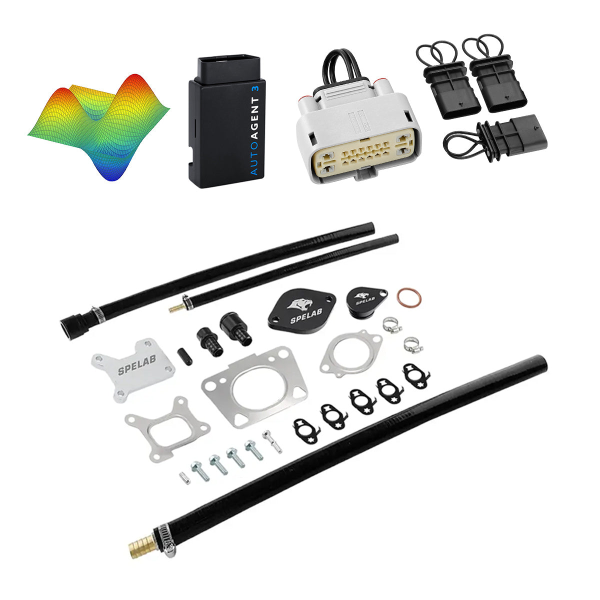 EZ LYNK Auto Agent 3 DPF/EGR All-in-One Delete Kit for 2017-2023 6.6L Duramax L5P 2500HD 3500HD