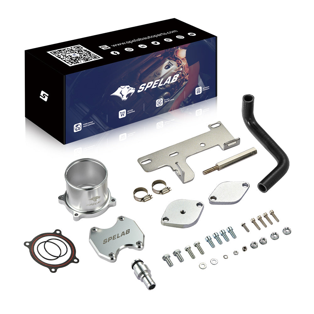 EGR Delete Kit For 2010-2014 Dodge Ram 6.7L Cummins Throttle Valve Cooler | SPELAB-1