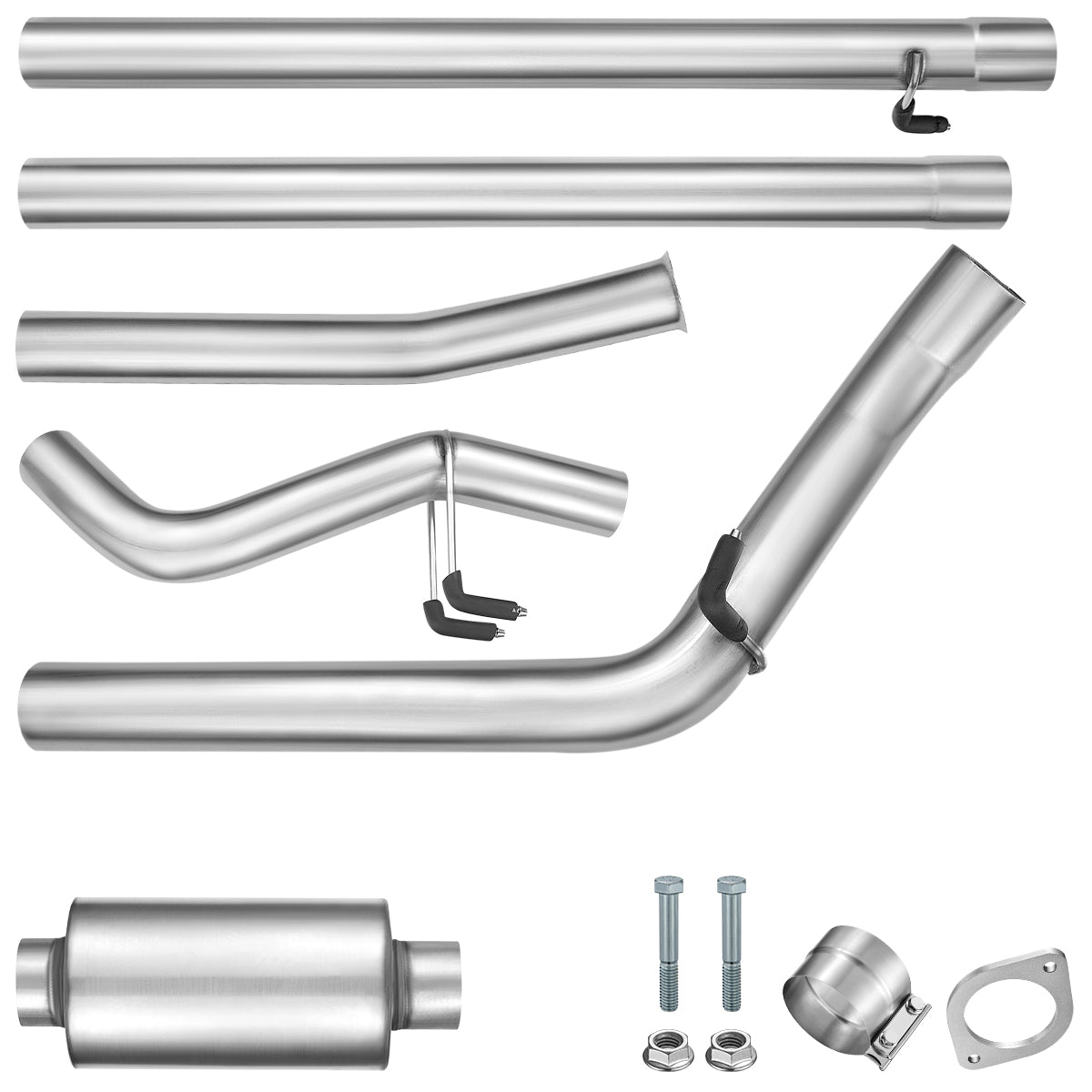 MBRP 4in Turbo Down-Pipe Aluminized | Ford 6.7L Powerstroke (11-15) Cab & Chassis Only (FALCA459) main image 0