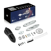 Load image into Gallery viewer, EGR Delete Kit 2011-2023 Ford 6.7L Powerstroke Diesel w/Coolant Bypass Black |SPELAB-4