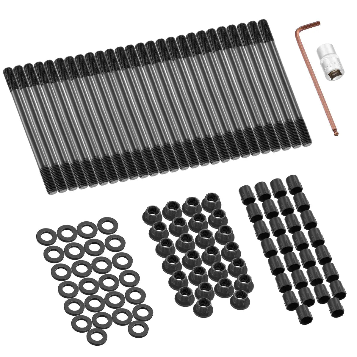 SPELAB Head Stud Kit for 1998.5-24 5.9L/6.7L 24V Dodge Cummins-2