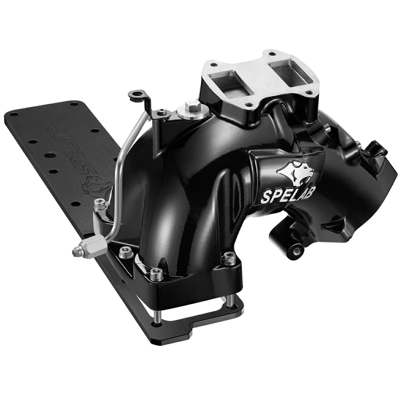 SPELAB 3.5 inch aluminum intake manifold for 6.7 Cummins Dodge Ram 2500 and 3500
