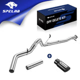 4"/5" Downpipe-Back Exhaust 2011-2015 LML 6.6 Duramax DPF Delete Race Pipe | SPELAB