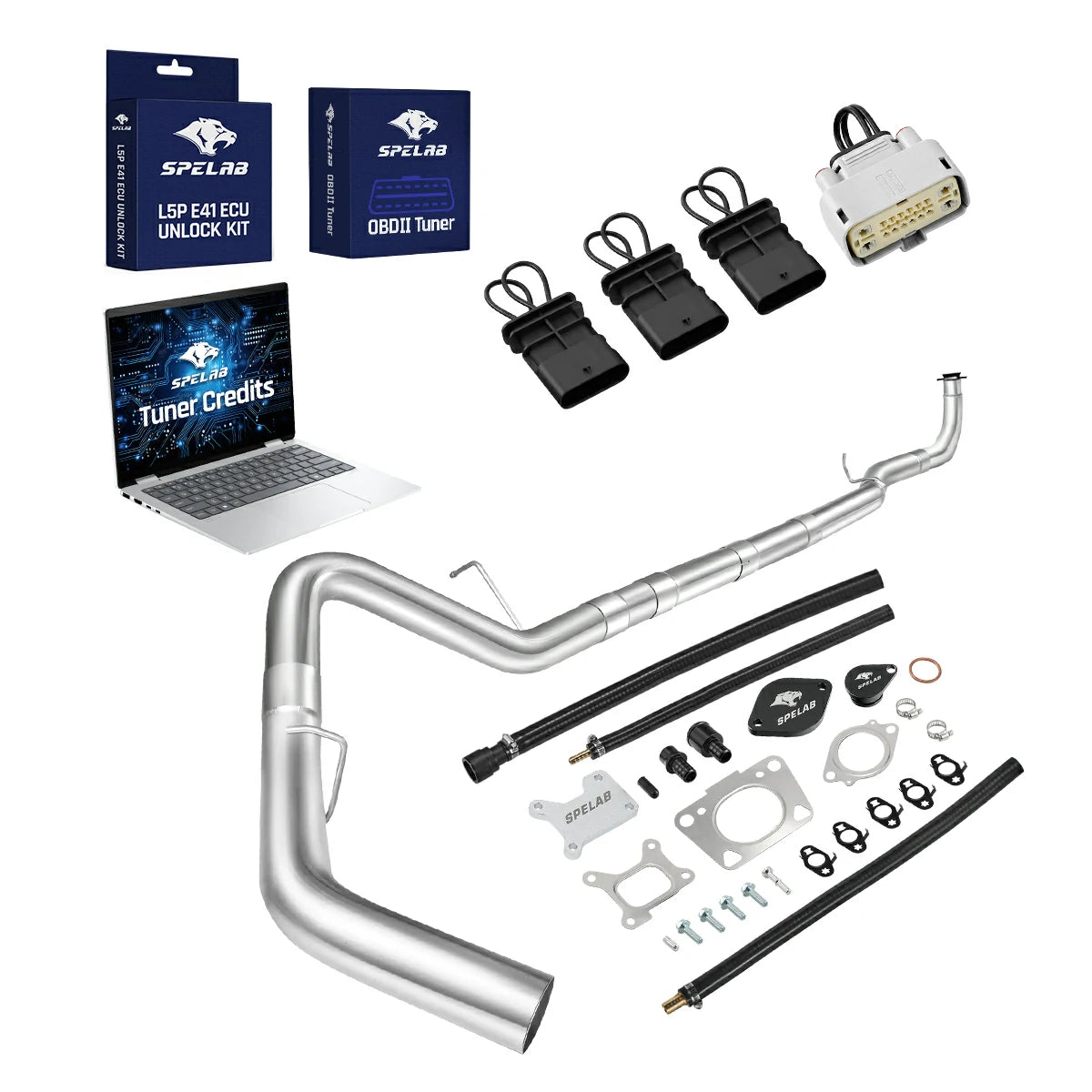 2017-2023 L5P 6.6L Duramax DPF/EGR/DEF Delete All-in-One Kit | SPELAB