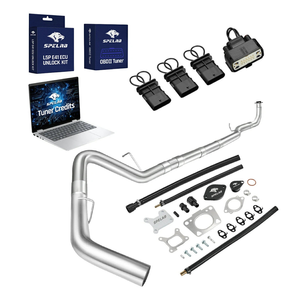2017-2023 L5P 6.6L Duramax DPF/EGR/DEF Delete All-in-One Kit | SPELAB