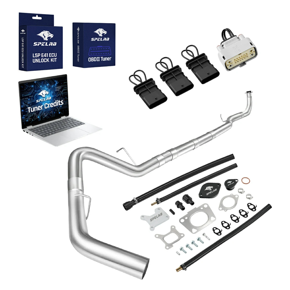 2017-2023 L5P 6.6L Duramax DPF/EGR/DEF Delete All-in-One Kit | SPELAB