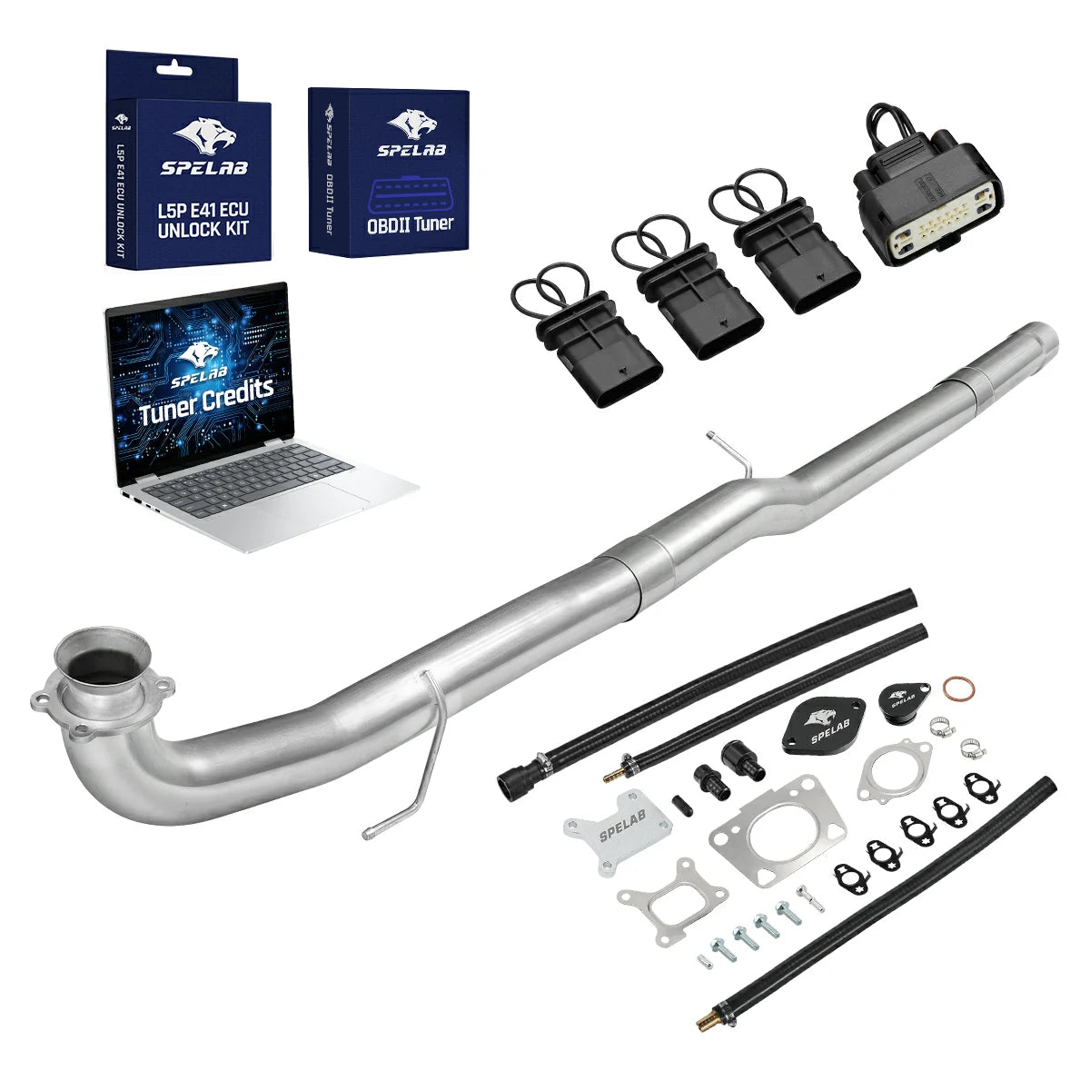 2017-2023 L5P 6.6L Duramax DPF/EGR/DEF Delete All-in-One Kit | SPELAB