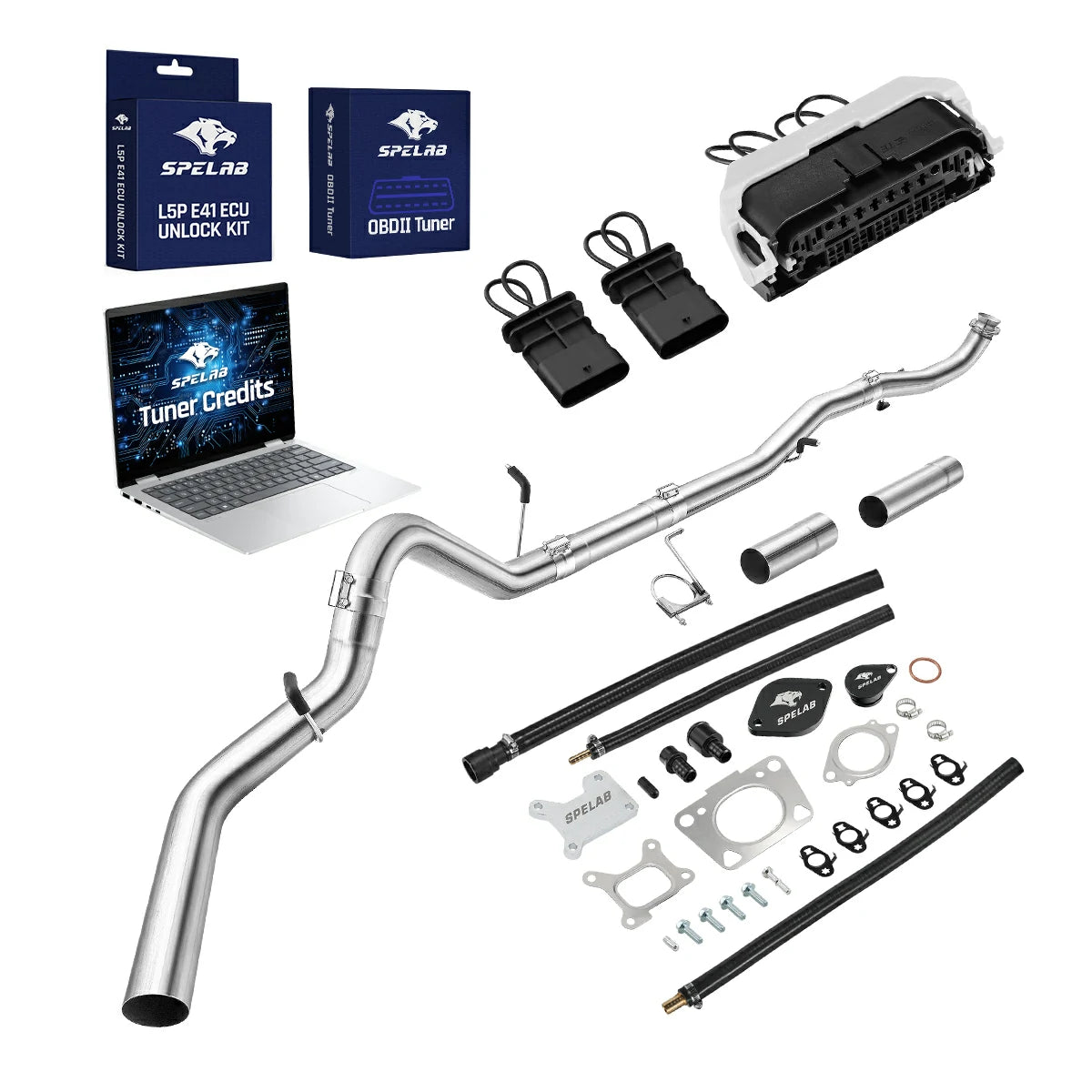 2017-2023 L5P 6.6L Duramax DPF/EGR/DEF Delete All-in-One Kit | SPELAB