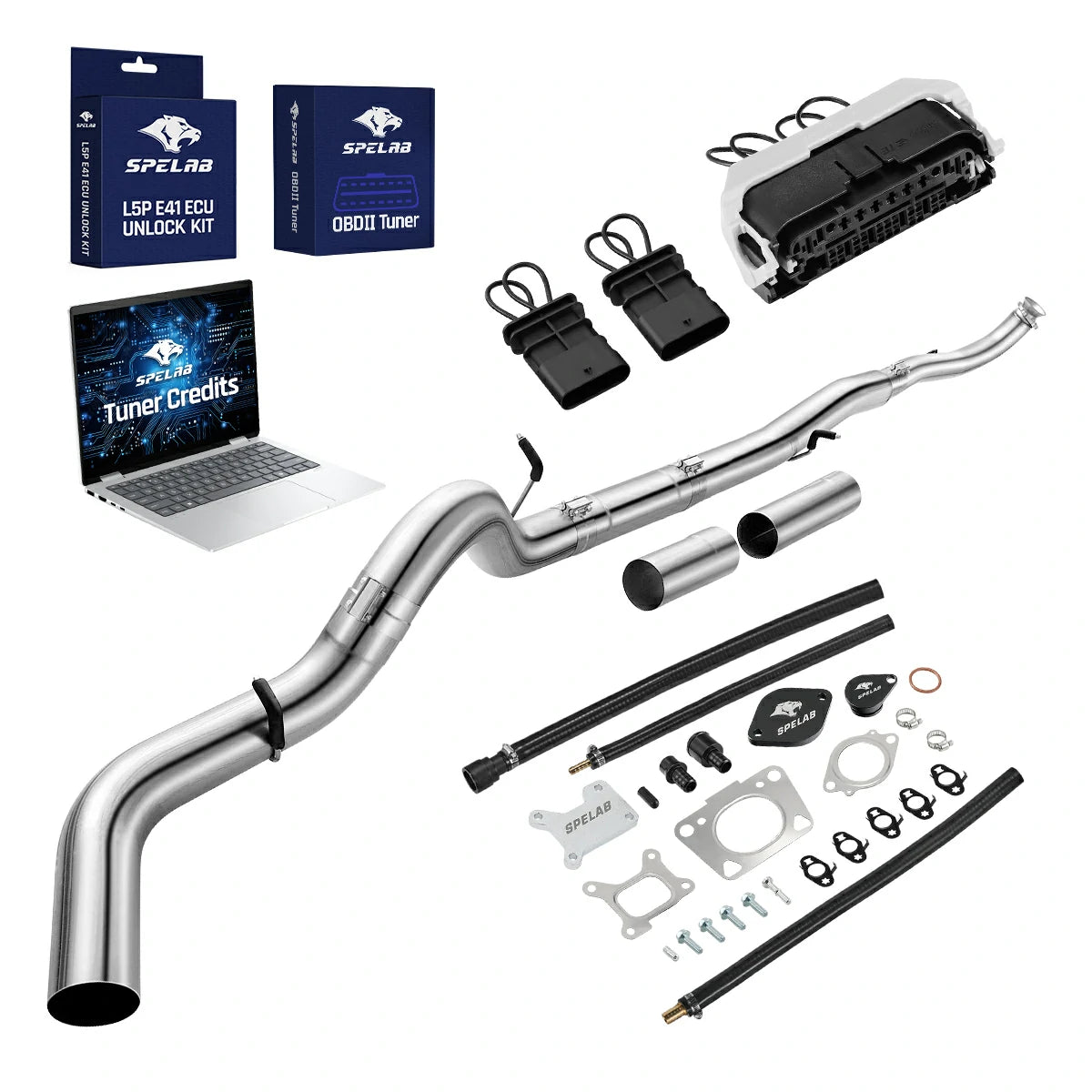 2017-2023 L5P 6.6L Duramax DPF/EGR/DEF Delete All-in-One Kit | SPELAB