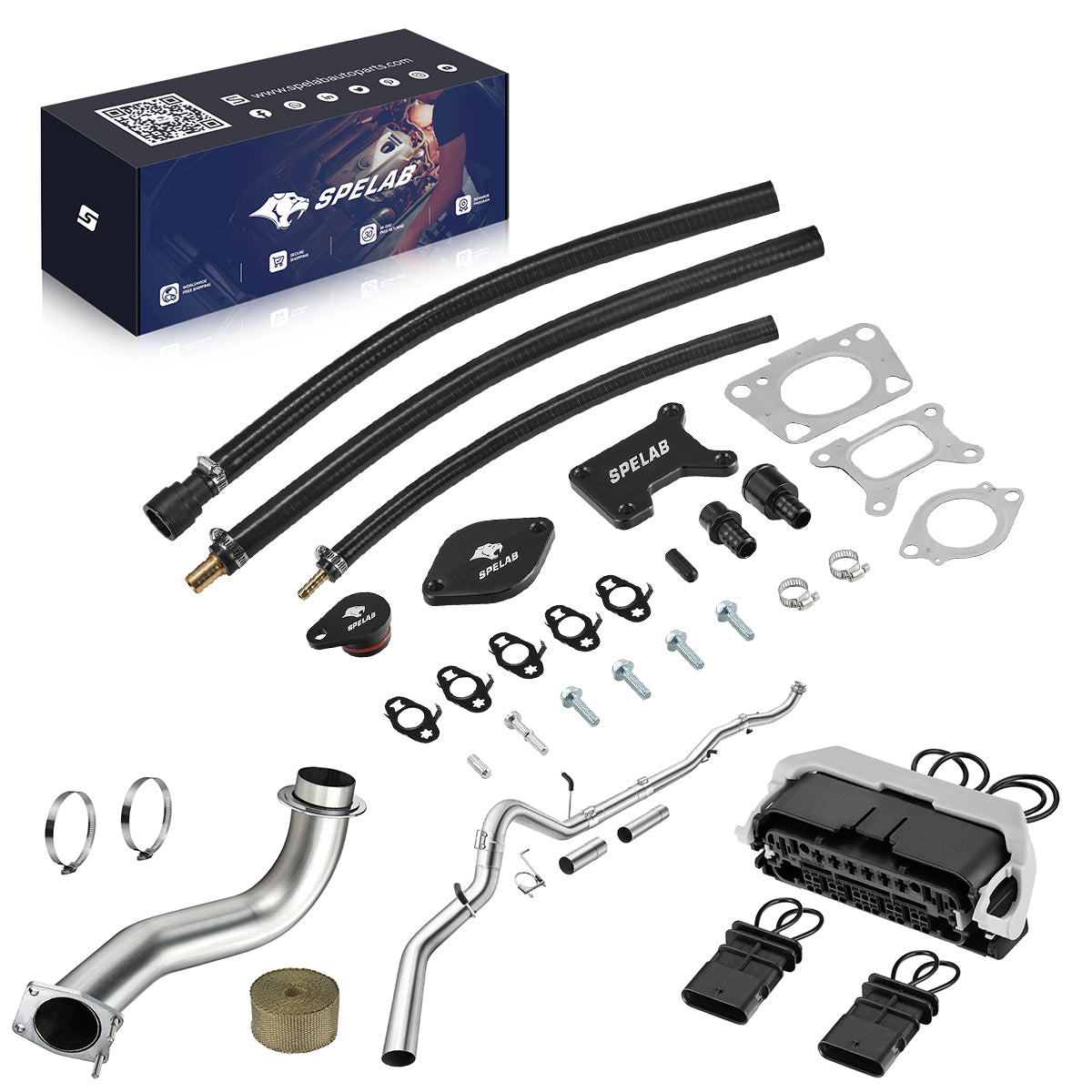 EGR/DPF Delete 2017-2025 L5P 6.6L Duramax Applicable Products|SPELAB